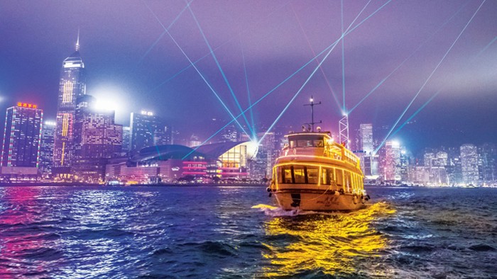 Seeing the Symphony of Lights from the water is a must for any Hong Kong visitor